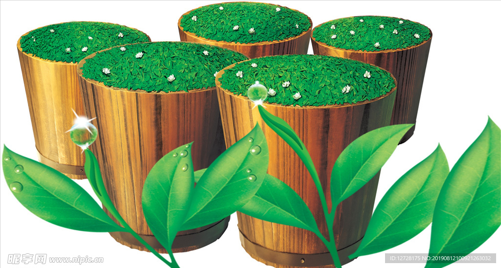 茶叶茶桶