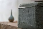 灰色粘土块