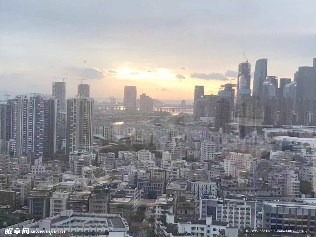 深圳   黄昏  建筑