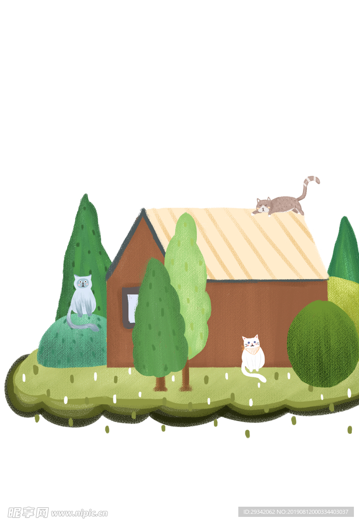 插画小房子