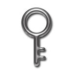 图标 钥匙 key 水晶