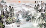 中式背景墙