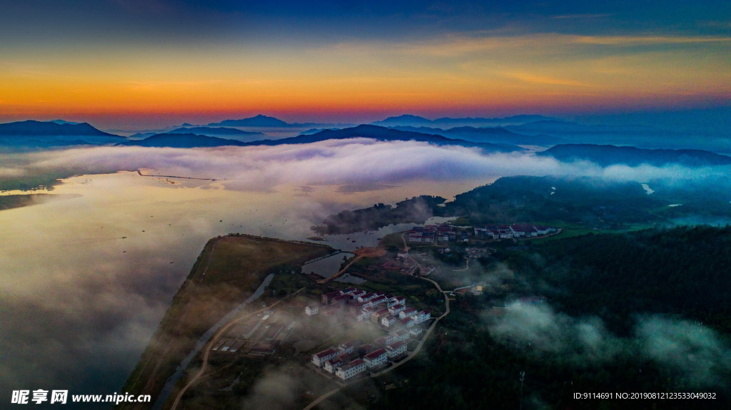 高山云雾