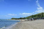 新西兰海滨夏日风景