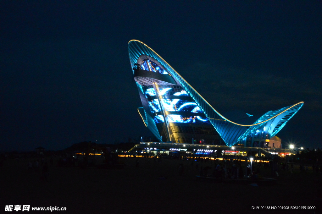 金沙滩夜景