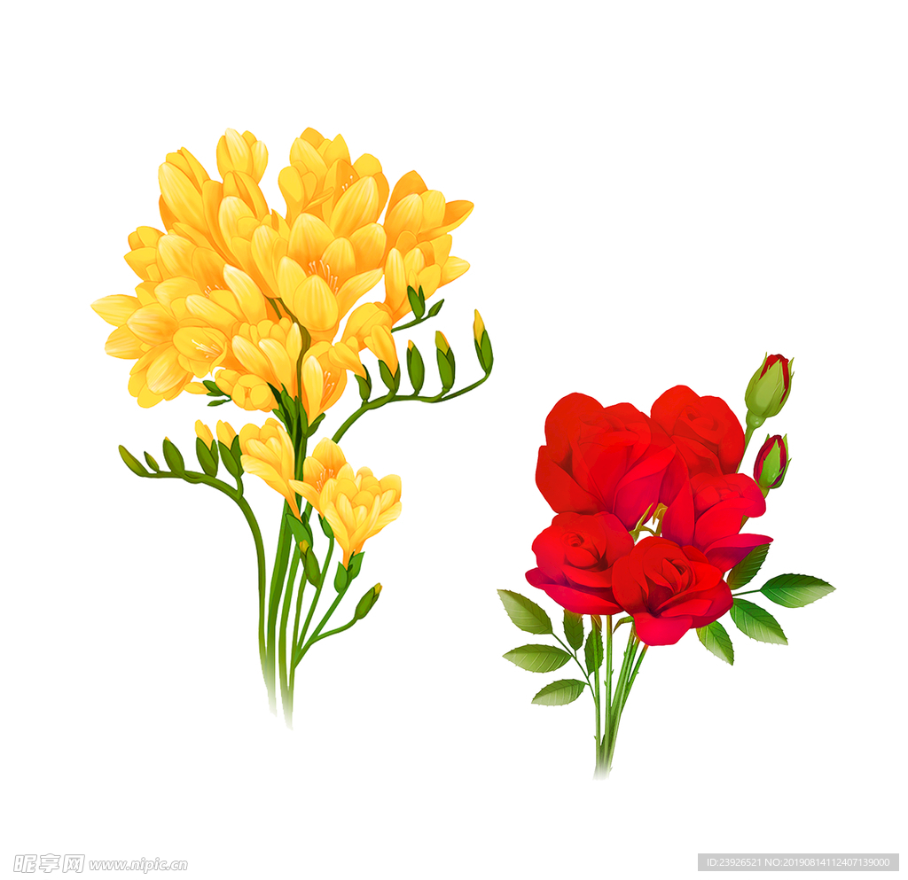 花