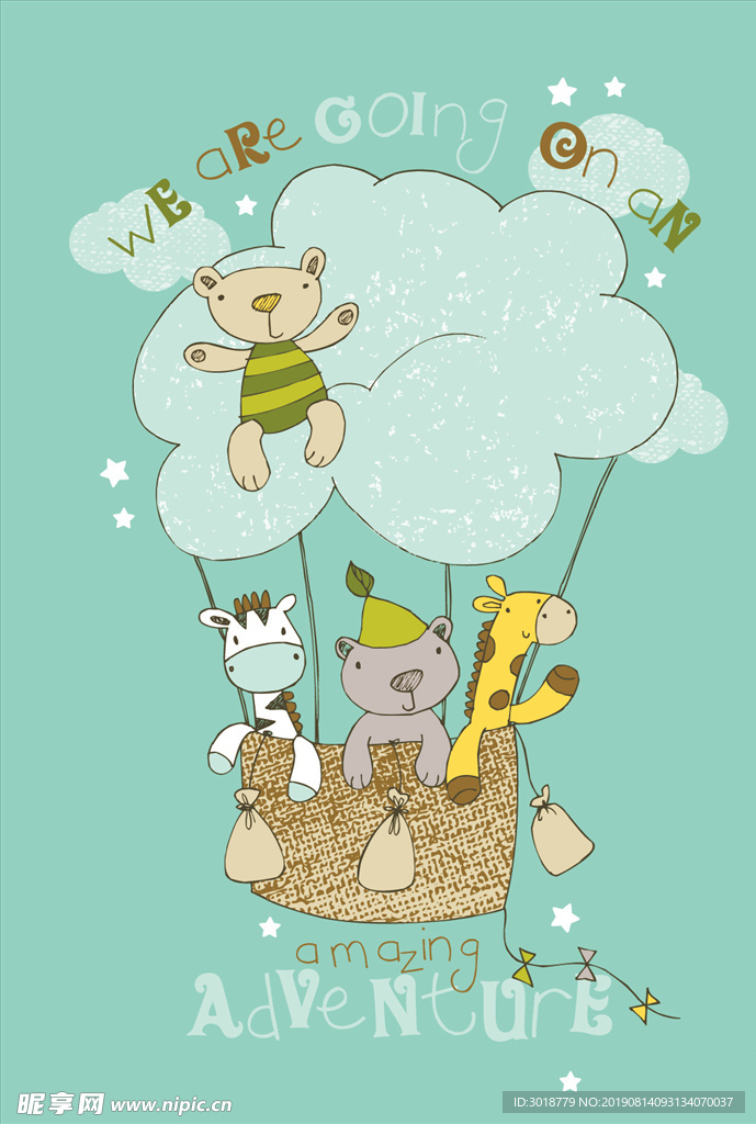 动物印花