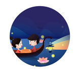 中秋节月圆之夜中秋团圆夜
