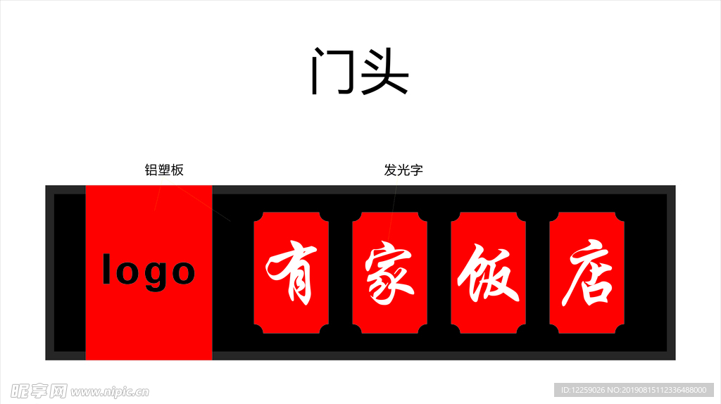 餐馆门头