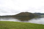 公园草地湖泊