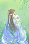 古风人物美女插画