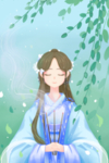 古风人物美女插画