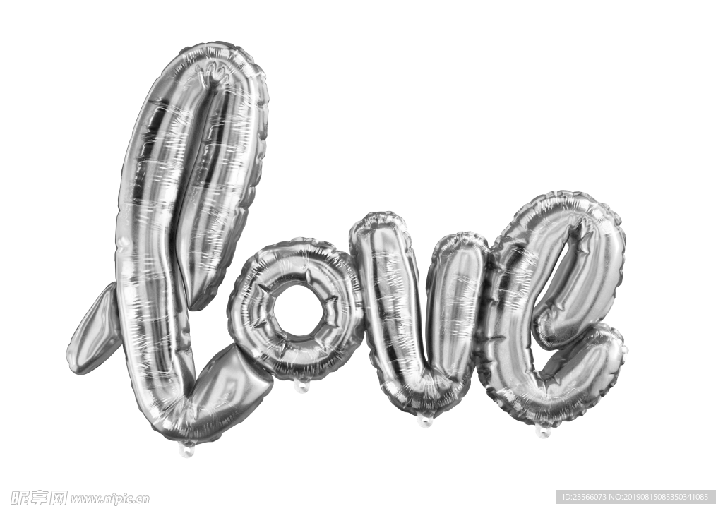 情人节气球装饰图案