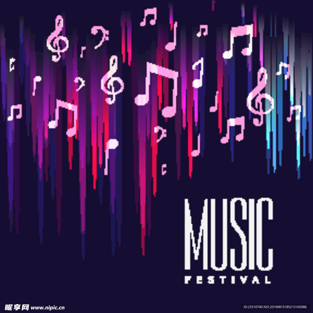 音乐背景创意素材