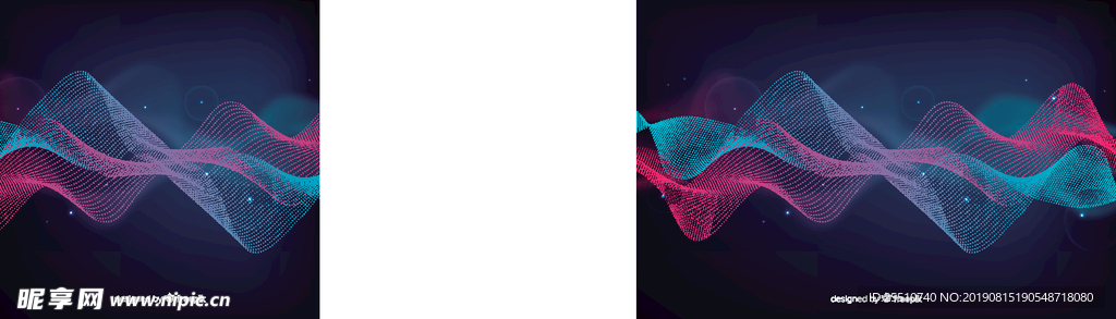 创意声线背景