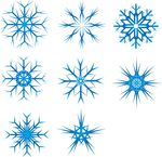 雪花图案
