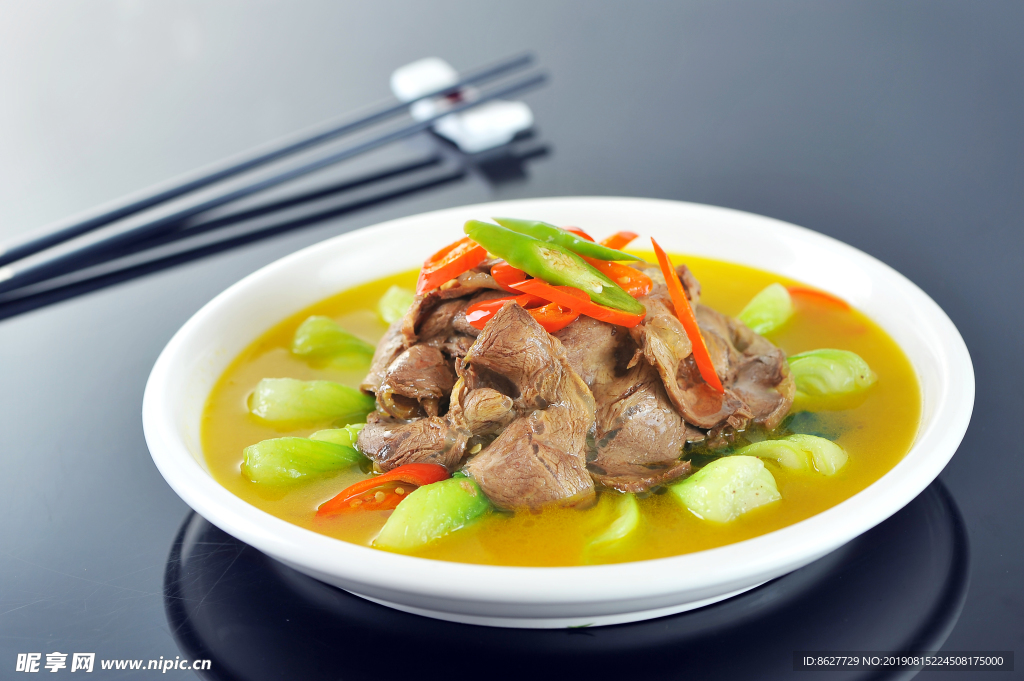 苏北青菜炖牛肉