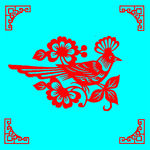 花鸟剪纸
