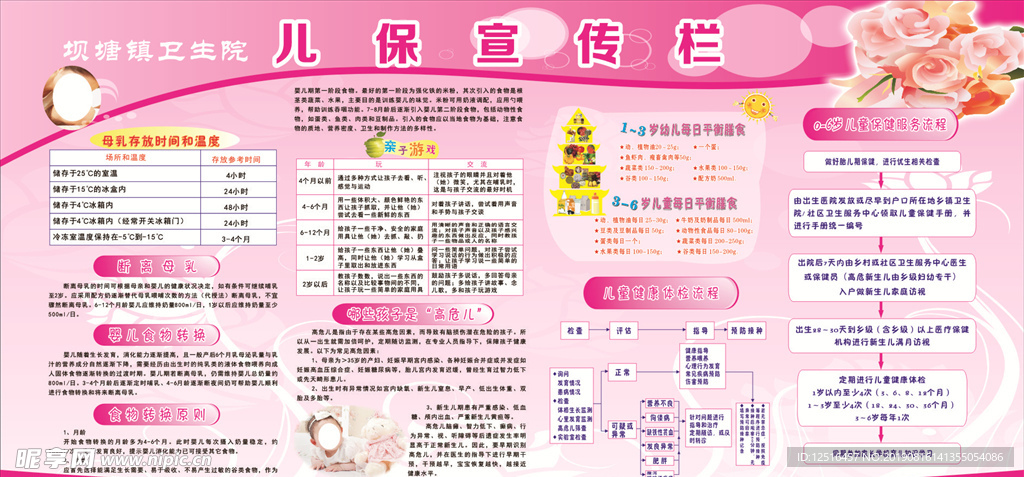 儿保宣传栏