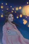 中秋节插画海报