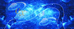 蓝色星空