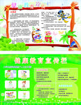 小学生健康教育宣传栏