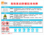 危险告知牌子