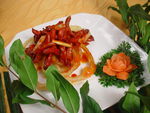 黑椒牛油焗鸭舌