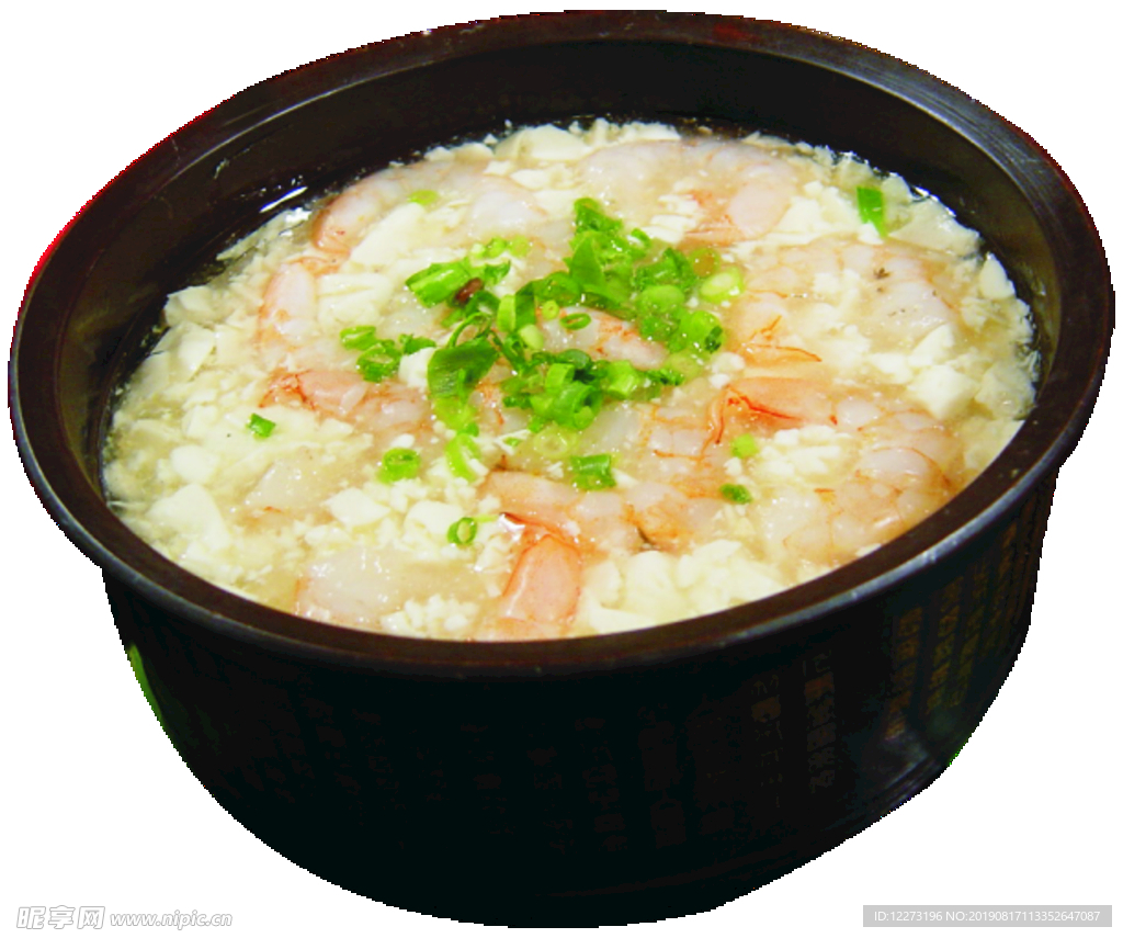 虾仁豆花羹
