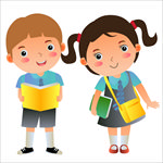 卡通学生