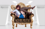 分层免抠图动漫美女CG插画素材