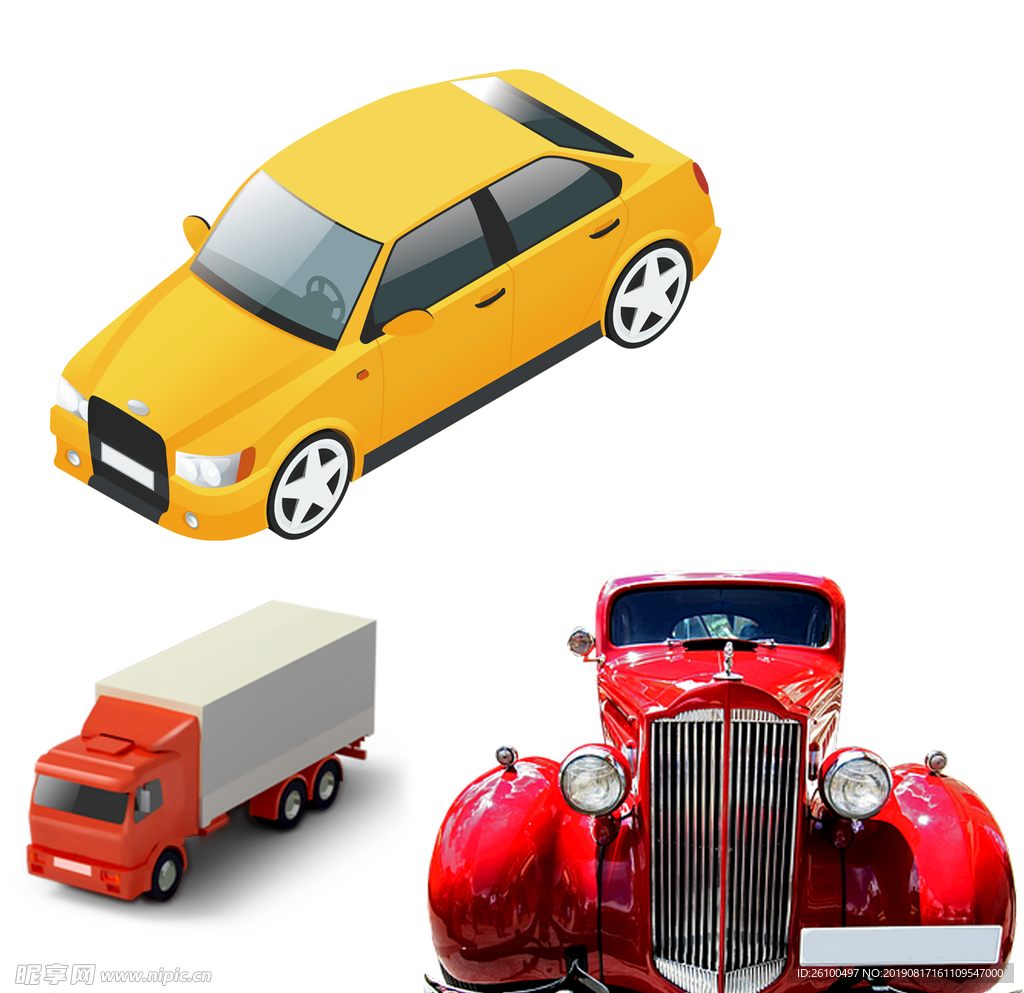 卡通汽车