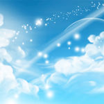 动漫天空背景