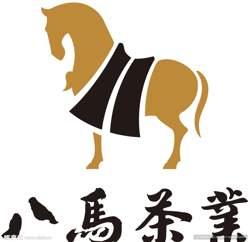 八马茶业高清LOGO