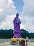 紫色观音像