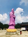 紫色观音像