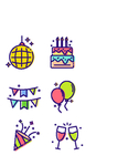 庆祝小图标