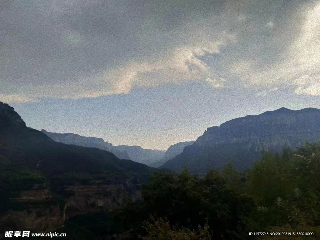 太行山大风景摄影图