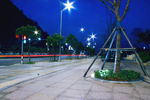 夜晚马路