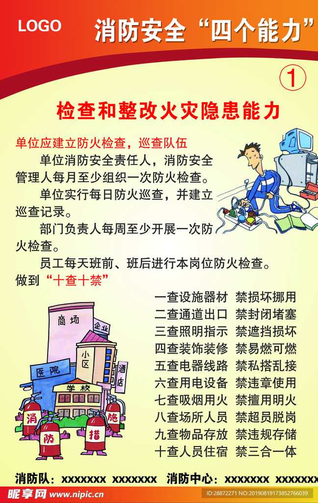 消防安全的四个能力