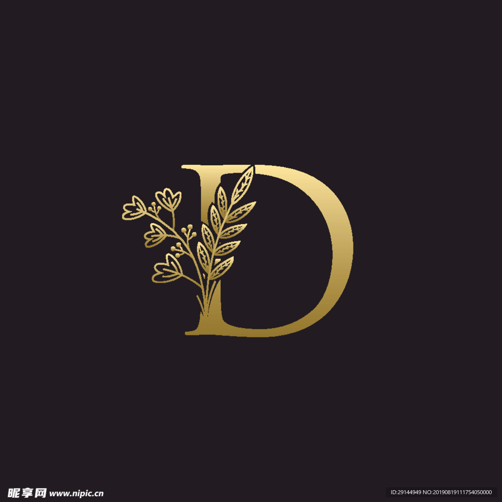 彩色拼块艺术字母矢量素材