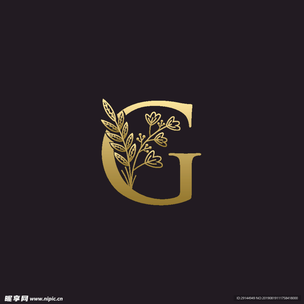 彩色拼块艺术字母矢量素材