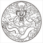 龙袍素材