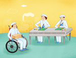 卡通矢量生活人物图片