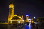 长治市淮海公园夜景
