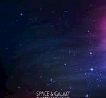 恒星充满空间背景