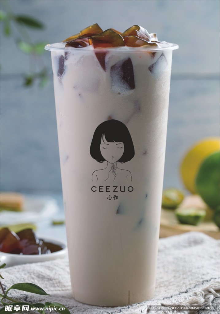 仙草奶茶