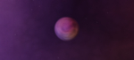 紫色星球背景