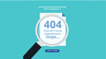 404网络错误 放大镜