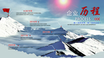 企业 历程 海报
